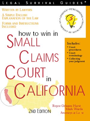 cover image of How to Win in Small Claims Court in California